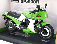 Motocicleta Aoshima escala 1/12 109205-2700 - Kawasaki GPz900R - verde/blanca segunda mano  Embacar hacia Argentina