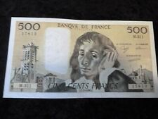 Billet 500 francs d'occasion  Saint-Jean-de-Védas