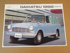 Daihatsu 1000 camioneta c1965 folleto original de 4 páginas segunda mano  Embacar hacia Argentina