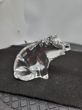 Crystal glass pig for sale  Shipping to Ireland