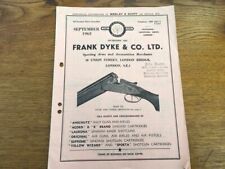 Vintage frank dyke for sale  NORWICH