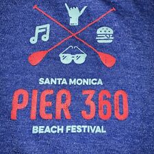 Nova Camisa Pier Paddle Ocean Festival Santa Monica Pier 360 Grande Azul SUP Surfista comprar usado  Enviando para Brazil