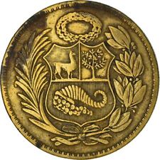 Moneda Perú 1 Sol de Oro | Emblema Perú | KM222 | 1943 - 1965 segunda mano  Embacar hacia Argentina