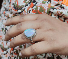 Anillo de ópalo Aurora de plata esterlina 925 joyería hecho a mano anillo regalo para ella segunda mano  Embacar hacia Argentina