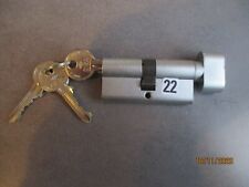 'CISA' Eurolock 65mm lock cylinder & 3 keys. Unused. for sale  Shipping to South Africa