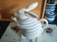 White rabbit teapot for sale  BLACKPOOL