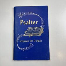 Psalter scriptures set for sale  Clermont