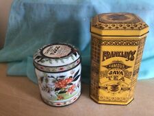 Vintage tins franklins for sale  Shipping to Ireland