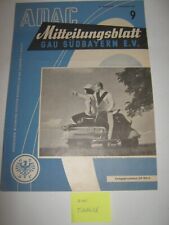 Adac mitteilungsblatt gau gebraucht kaufen  Bempflingen