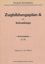 Zugbildungsplan zpar sommer gebraucht kaufen  Raisting