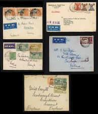 India airmail covers for sale  RUGBY