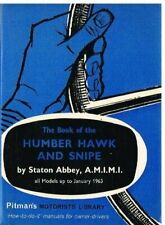 Humber hawk snipe for sale  ALFRETON