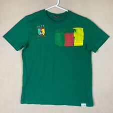 Camiseta Puma Adulto Grande Verde Camerún Mangas Cortas FECA Fútbol Para Hombre segunda mano  Embacar hacia Argentina