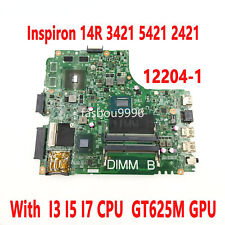 Placa-mãe 12204-1 para Dell Inspiron 14R 3421 5421 2421 com CPU I3 I5 I7 comprar usado  Enviando para Brazil