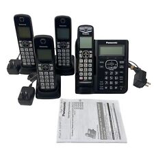 Panasonic Cordless Phone System with Answering Machine KX-TGF544 Desktop for sale  Shipping to South Africa