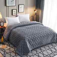 Usado, Colcha xadrez de veludo acolchoada capa de sofá-cama inverno quente cobertores grossos nova comprar usado  Enviando para Brazil