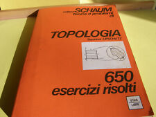 Topologia 650 esercizi usato  Italia