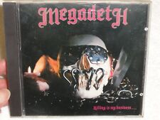 MEGADETH MATAR É MEU NEGÓCIO E NEGÓCIOS É BOM! CD MUITO BOM USADO 1985 comprar usado  Enviando para Brazil