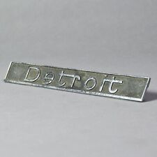 Usado, Detroit Emblema Coche Letras 1.27Z segunda mano  Embacar hacia Argentina