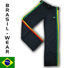 CALÇA CAPOEIRA ORIGINAL DO BRASIL ABADA REGGAE JAMAICA PULSEIRA BONFIM LIVRE comprar usado  Brasil 