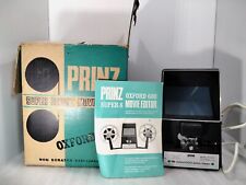 Vintage Prinz Super 8 Movie Editor Oxford 600 With Box & Instructions  for sale  LINCOLN