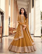 Used, INDIAN ANARKALI WEDDING NEW SUIT PARTY GOWN DRESS WEAR DRESS BOLLYWOOD PAKISTANI for sale  Shipping to South Africa