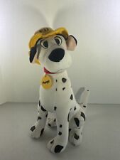 Vintage 101 Dalmatians Pongo Dog w/ Fireman Hat FD Plush Disney for sale  Shipping to South Africa