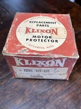 Klixon motor protector for sale  Dennis