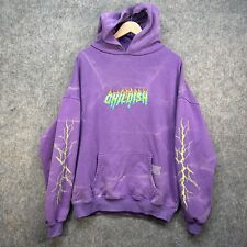 childish purple hoodie for sale  SHREWSBURY