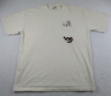 Camisa Vintage Y2K Warner Bros Studio Tamanho XL Taz Looney Tunes Bugs Bunny Pocket comprar usado  Enviando para Brazil