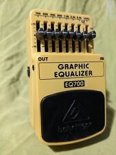Usado, Pedal efecto para guitarra ecualizador Behringer BEQ700, copia Boss GE-7 segunda mano  Embacar hacia Argentina