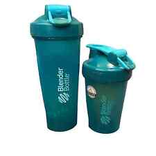Blender Bottle Classic Teal Blue 32 oz and 20 oz bundle for sale  Shipping to South Africa
