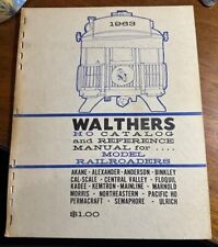 Walthers 1963 edition for sale  Columbia