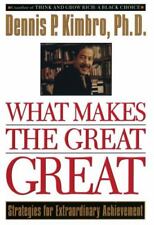 What Makes the Great Great: Strategies for Extraordinary Achievement, usado comprar usado  Enviando para Brazil