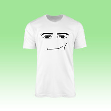 Roblox face shirt for sale  CHESTERFIELD