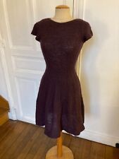 Robe prune bennetton d'occasion  Clamart