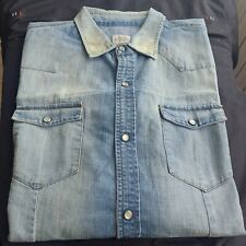 Camicia jeans alessandrini usato  Copparo