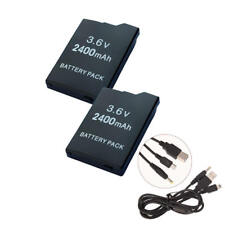 2x Bateria + Cabo de Dados Carregador para PSP-S110 PSP-2000 PSP-3003 3004 Lite & Slim comprar usado  Enviando para Brazil