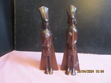 Carved wooden african for sale  DUDLEY