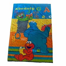 Cobertor de bebê Sesame Street microfibra 42”x 20” Elmo Grouch excelente estado comprar usado  Enviando para Brazil