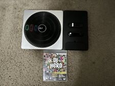 DJ Hero Sony Playstation 3 Turntable And Game No Dongle, used for sale  Shipping to South Africa