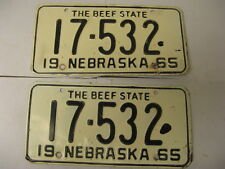 1965 nebraska license for sale  Castleton