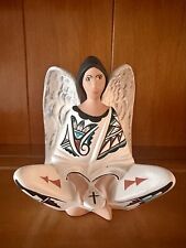 Native American  Angel Figurine Navajo Pottery Artist Signed for sale  Shipping to South Africa