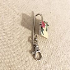 Key Finder Bag Charm Key Ring Hummingbird Humming Bird Silver Tone for sale  Shipping to South Africa