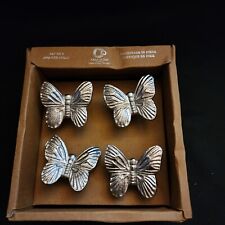 Usado, Armário de gaveta estilo vintage borboleta puxa alças botões ferragens comprar usado  Enviando para Brazil