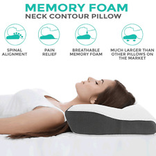 Contour Memory Foam Pillow Neck Back Support Orthopaedic Firm Head My Pillows, usado segunda mano  Embacar hacia Mexico