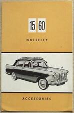 Wolseley accessories sales for sale  LEICESTER