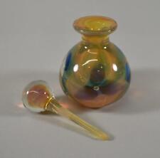 Labino Studio Baker Art Glass Perfume Bottle with Stick 1991 for sale  Shipping to South Africa