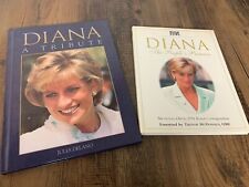 DOS libros de Lady Diana: Diana The People’s Princess & Diana A Tribute segunda mano  Embacar hacia Argentina