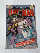 Batman 251 joker for sale  COLCHESTER